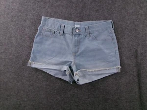 Old Navy Shorts Youth 16 Blue Jorts Cuffed Daisy Duke Booty Light Wash - Picture 1 of 12