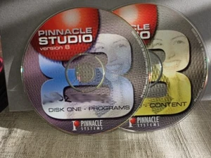 Pinnacle Studio Version 8 Professional Movie Making System 2002, 2 disc set - Picture 1 of 4