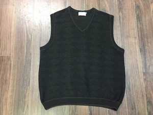 Arnold Palmer Brown Pull Over Vest Extra Large - Imagen 1 de 6