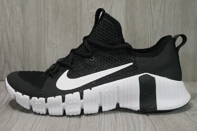 Nike Free Metcon 3 Hombres 9-12 Zapatos Tenis Atléticos Negro Blanco CJ0861-010 Foto 1 de 4