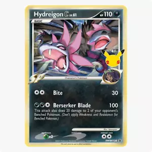 Hydreigon C lv.61 SWSH138 Black Star Promo Pokemon TCG - Picture 1 of 2