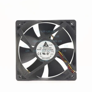 Delta AFB1212VH Axial Fan DC 12V 0.60A 120*120*25mm 3-Wire cooling fan - Picture 1 of 1