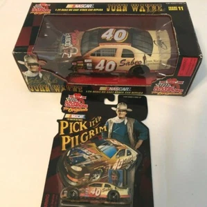 JOHN WAYNE NASCAR STERLING MARLIN #40 TEAM SABCO 1:64 & 1:24 SCALE DIE CAST CARS - Picture 1 of 4