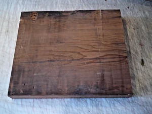 REDWOOD TURNING CARVING CRAFT WOODWORKING BLANK APPROX 13 X 11 1/4 X 1 1/2 - Picture 1 of 2