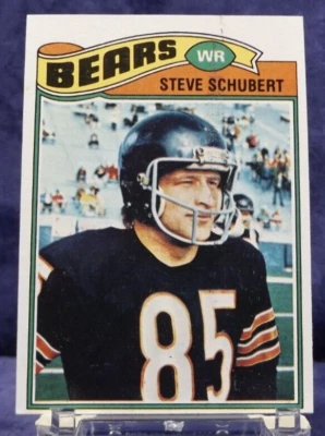 1977 Topps #502 - Steve Schubert - Chicago Bears - Excellent - Image 1 of 2