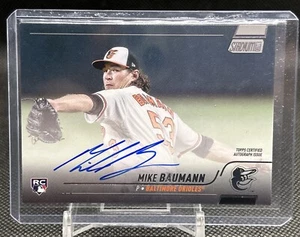 2022 Topps Stadium Club - Autographs #SCBA-MB Mike Baumann (AU, RC) - Picture 1 of 2
