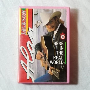 Alan Jackson Import Cassette HERE IN THE REAL WORLD & Tim Mensy NOT CD 12" Vinyl - Picture 1 of 10