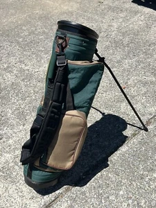 HOT-Z Borsa da golf in piedi tela verde - con copertura - Foto 1 di 6