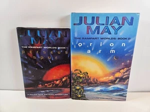 Perseus Spur Orion Arm The Rampart Worlds Julian May Buch 1 & 2 Hardcover Bundle - Bild 1 von 13