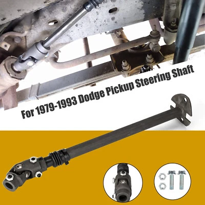 Steering Shaft Fits 1979-1993 Dodge D150 W150 D250 W250 D350 Pickup 32 Splines Foto 1 de 4