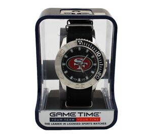 San Francisco 49ers Officially Licensed NFL Men's Game Time Starter Watch