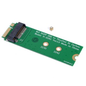 M.2 NGFF SSD to ThinkPad X1 for Lenovo Carbon 20+6Pin 26Pin SSD Adapter