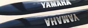 Yamaha FJR Seite Satteltasche 3D Motorrad Aufkleber Emblem Abzeichen Logo - Picture 1 of 7
