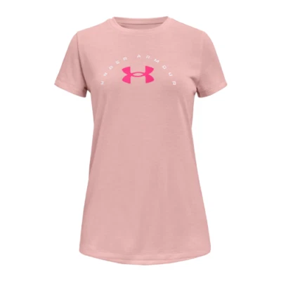New Under Armour Girls Tech Short Sleeve T-Shirt Pick Size & Color - Image 1 of 3