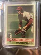 KEITH HERNANDEZ ROOKIE 1976 TOPPS CARDINALS / METS RC LEGEND BASEBALL CARD !!!!