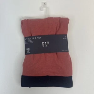 "Calzoncillos boxer GAP 5"" algodón elástico suave color óxido talla L (35-36) nuevos" - Imagen 1 de 5