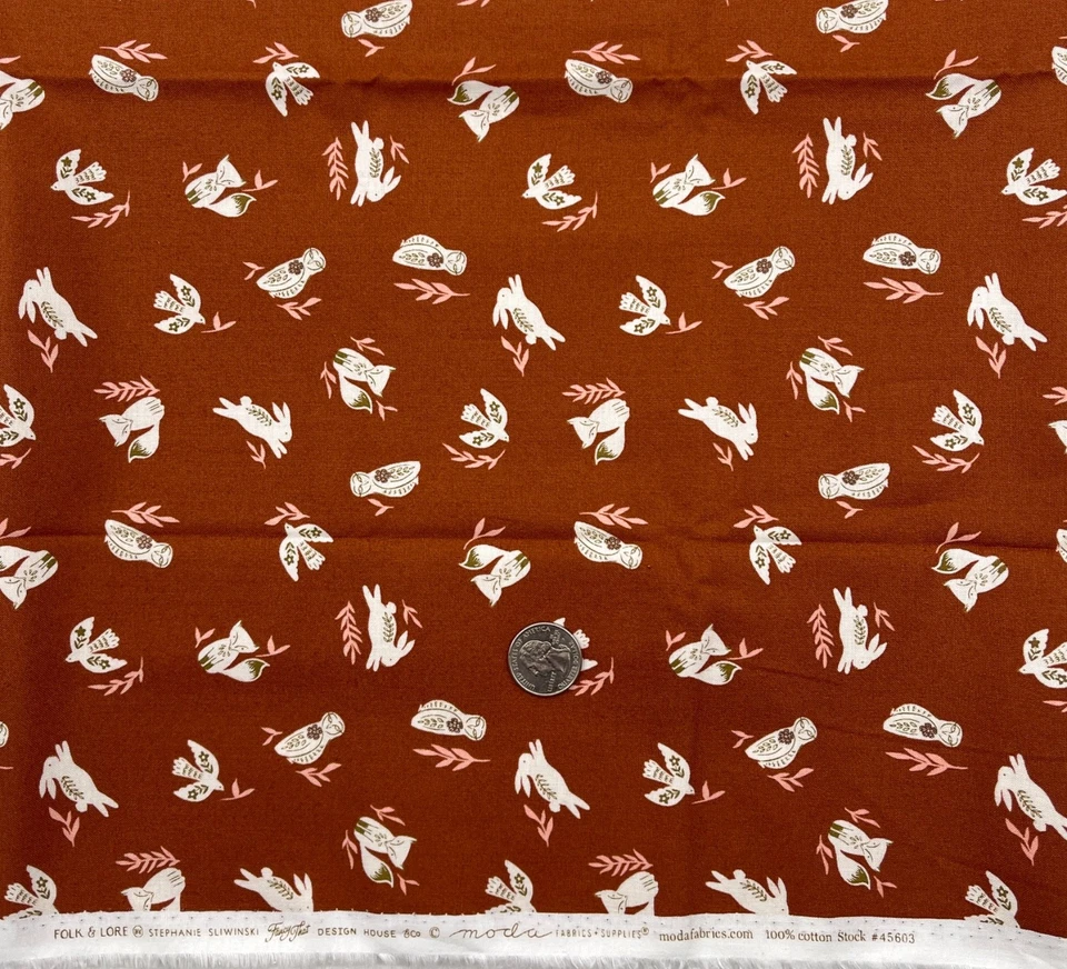 Moda Stephanie Sliwinski of Fancy That Design House FOLK & LORE #45603 - 1 yd - Image 1 of 1