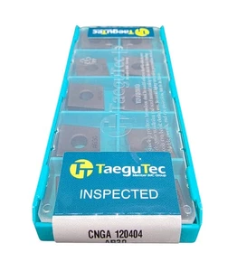TAEGUTEC CNGA 120404 AB30 Ceramic Insert 10pcs - Picture 1 of 3
