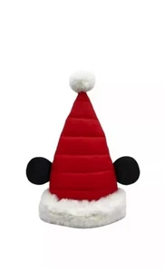 Disney Parks Mickey Mouse gesteppte Nikolausmütze verstellbar mit Ohren für Erwachsene - Neu - Bild 1 von 5