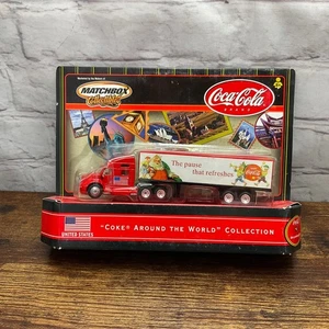 Matchbox Collectibles Coca-Cola Coke Around The World Semi Truck United States - Picture 1 of 3