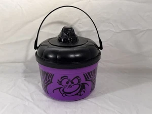 McDonald’s Lila Hexe Katze Halloween Boo Eimer. Komplett 1993 - Bild 1 von 5