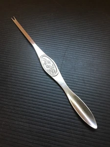 Vintage 90er Premium Edelstahl Krabbe Motiv Hummer Krabbe Pick Gabel Werkzeug 8,5"L - Bild 1 von 7
