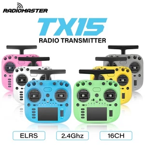 RadioMaster TX15 Transmitter RC Controller 16CH ELRS 2.4G V5.0 Hall Built-in Fan - Picture 1 of 46