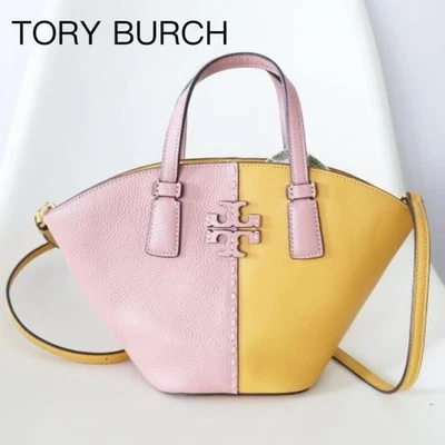 Bolso de Mano Tory Burch Mcgraw Color-Block MINI Shopper Foto 1 de 4
