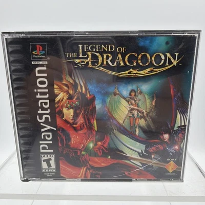 Juego Legend of The Dragoon En Estuche Sin Manual Playstation PS1 4 Discos Foto 1 de 4