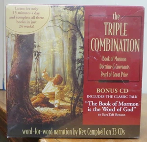 The Triple Combination (audio CDs), LDS Scriptures (still in original shrinkwrap - Picture 1 of 1