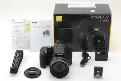 *MINT IN BOX* Nikon COOLPIX P900 w/ED VR 4.3-357mm F/2.8-6.5 Lens #JAPAN - Image 1 of 4