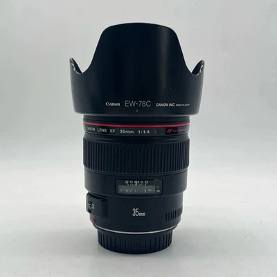 Объектив Canon EF 35 мм f1.4 L USM с блендой объектива - Изображение 1 из 4