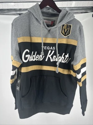 Sudadera con capucha pequeña Mitchell & Ness Vegas Golden Knights NHL Head Coach para hombre Foto 1 de 4