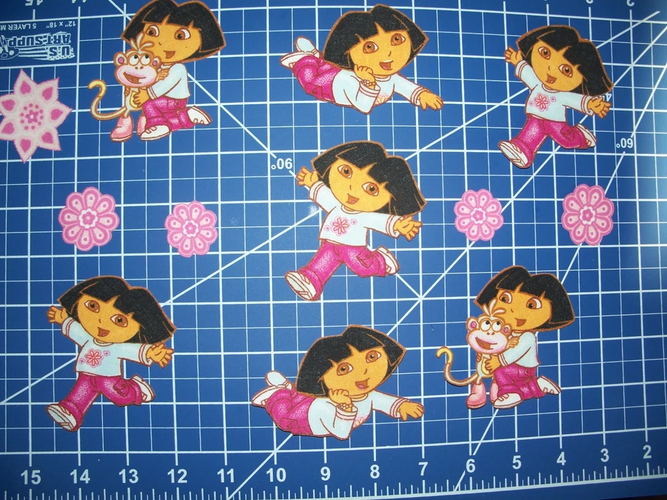 Apliques de tela para planchar - Dora la Exploradora y botas Foto 1 de 1