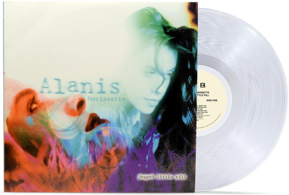 Please Read! Jagged Little Pill Alanis Morissette Exclusive Crystal Clear Vinyl Foto 1 de 1