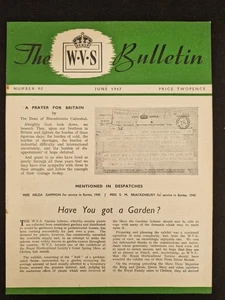 The WVS Bulletin - Number 90 - June 1947 - Womens Voluntary Service - (B23830) - Afbeelding 1 van 1