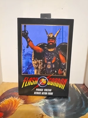 NUEVO SELLADO NECA Flash Gordon Prince Vultan Ultimate 7" Figura de Acción Foto 1 de 2