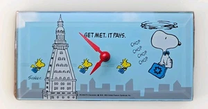 Reloj Snoopy vintage Met Life anuncio Woodstock - Imagen 1 de 5