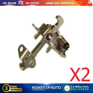 2 X Bisagras de puerta delantera Correa de control Limitación Derecha Izquierda Se Adapta a Peugeot 106 I - Imagen 1 de 6