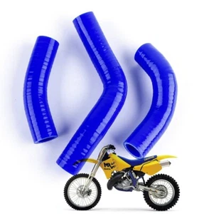 MANGUERAS RADIADOR SILICONA ALTO RENDIMIENTO PARA SUZUKI RM 250 1989-1994 90 91 92 93 - Imagen 1 de 14