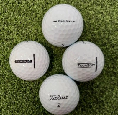 50 pelotas de golf Titleist Tour blancas suaves AAAAA (5A) en perfecto estado Foto 1 de 2