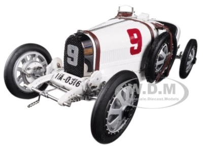 BUGATTI T35 #9 NATIONAL COLOUR PROJECT GERMANY LTD ED 1/18 MODEL BY CMC 100B005 - Image 1 of 4