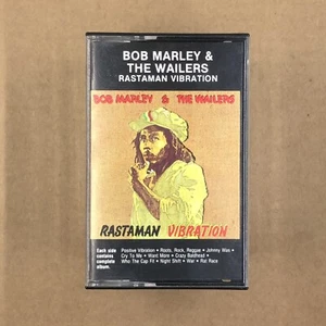 BOB MARLEY Cassette Tape 70s Reggae Roots THE WAILERS RAT RACE WHO THE CAP FIT - Picture 1 of 6
