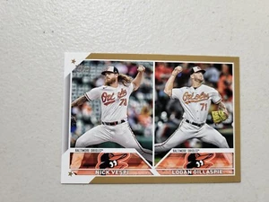 Nick Vespi Logan Gillaspie 2023 Topps Update #US322 Rookie Combos Gold /2023 NM - Picture 1 of 2