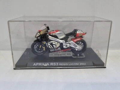 Aprilia RS3 Regis Laconi 2002 1:24 Diecast racing motorcycle model - Image 1 of 4