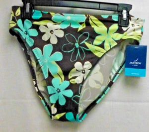 Jantzen Damen Badehose bunt Blumenmuster Gr. Large Neu mit Etikett - Bild 1 von 4