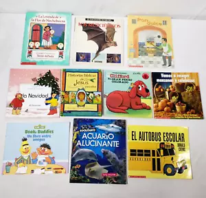 Spanish Kids Books Lot Of 10 ESL ELL ESOL Bilingual Classroom Teacher Homeschool - Picture 1 of 10