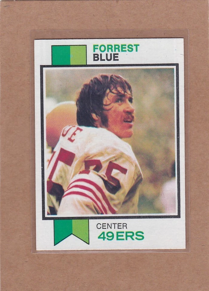 1973 TOPPS FOOTBALL FORREST BLUE #70 49ERS EX+ *A21159 - Image 1 of 1