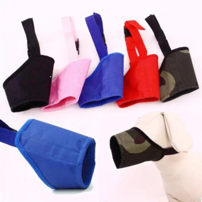 Adjustable Breathable Large Dog Muzzles Anti-Biting Anti-Barking Anti-Chewin - Image 1 of 4