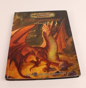 Dungeons & Dragons Draconomicon The Book of Dragons 1st Printing 2003 D&D Read - Imagen 1 de 16